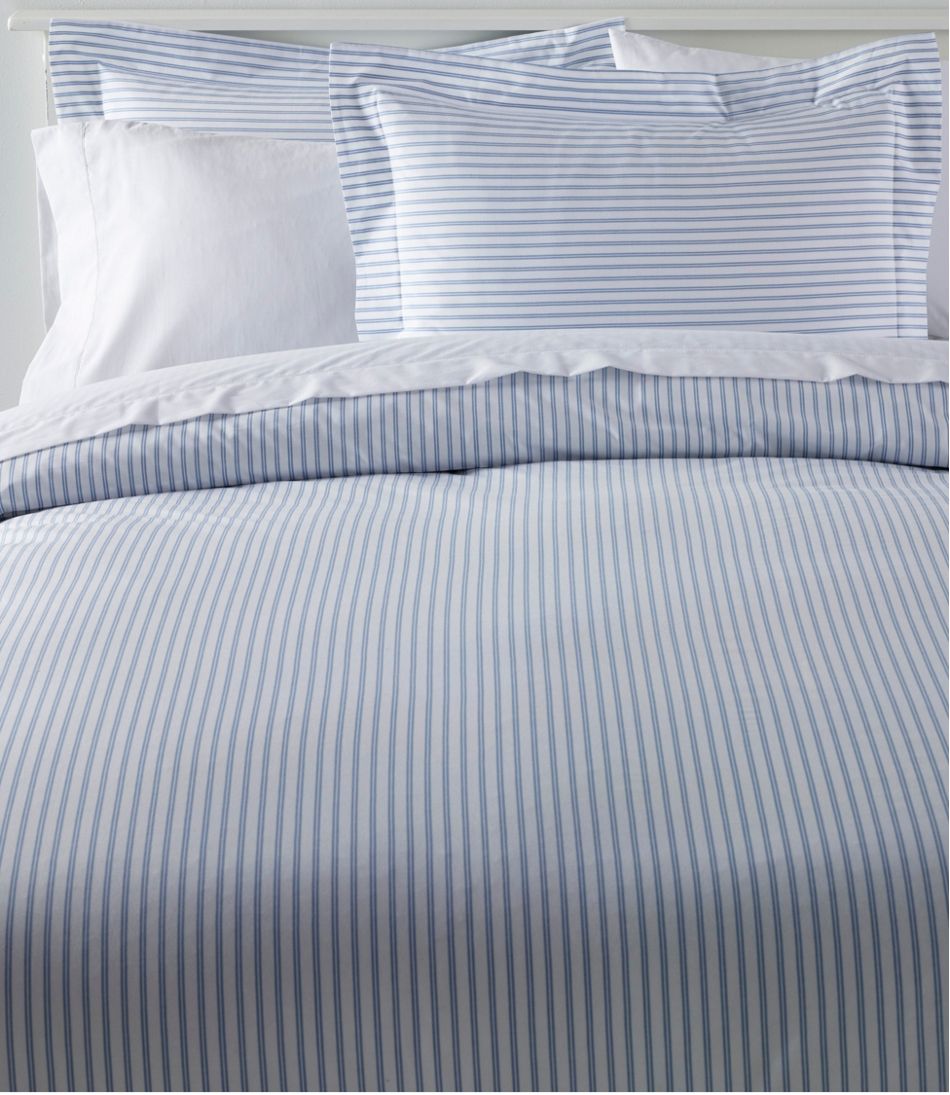 Premium Egyptian Percale Comforter Cover Collection, Stripe | L.L.Bean