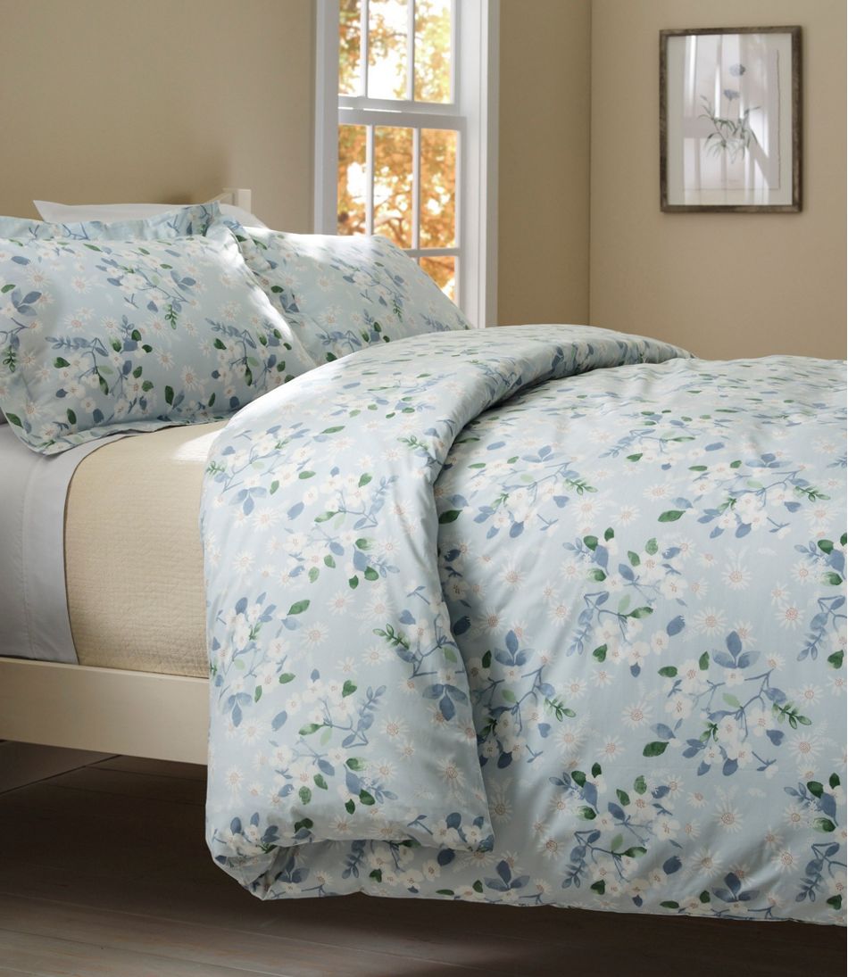 Premium Egyptian Percale Comforter Cover Collection, Daisy | L.L.Bean
