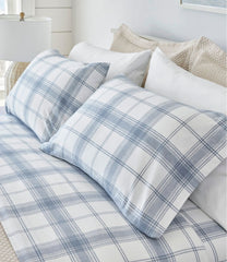 Organic Flannel Sheet Collection, Plaid | L.L.Bean