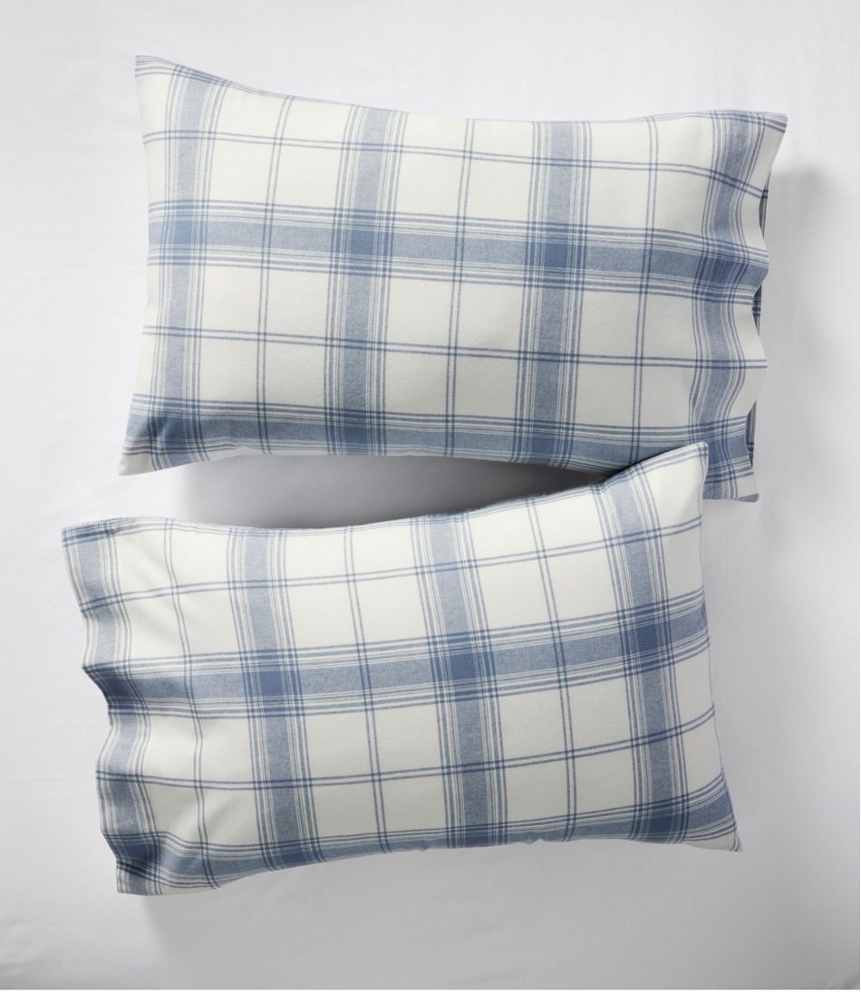 Organic Flannel Sheet Collection, Plaid | L.L.Bean