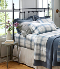 Organic Flannel Sheet Collection, Plaid | L.L.Bean