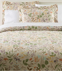 Birch Floral Flannel Comforter Cover Collection | L.L.Bean