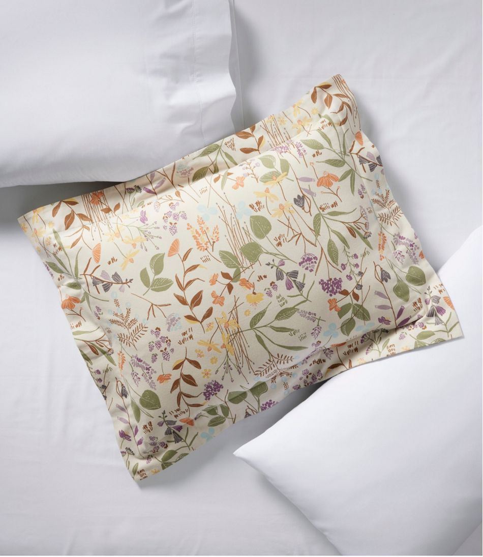Birch Floral Flannel Comforter Cover Collection | L.L.Bean