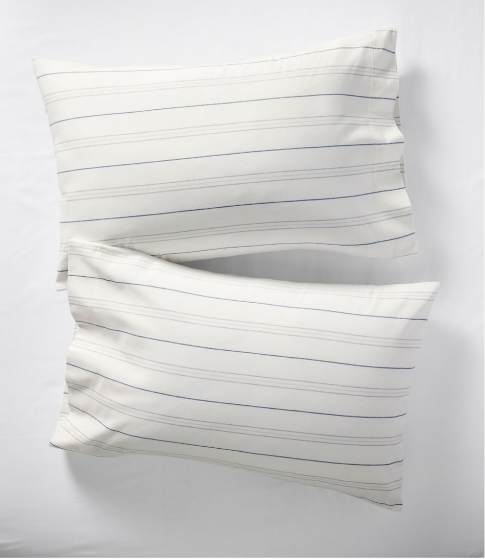 Organic Flannel Sheet Collection, Stripe | L.L.Bean