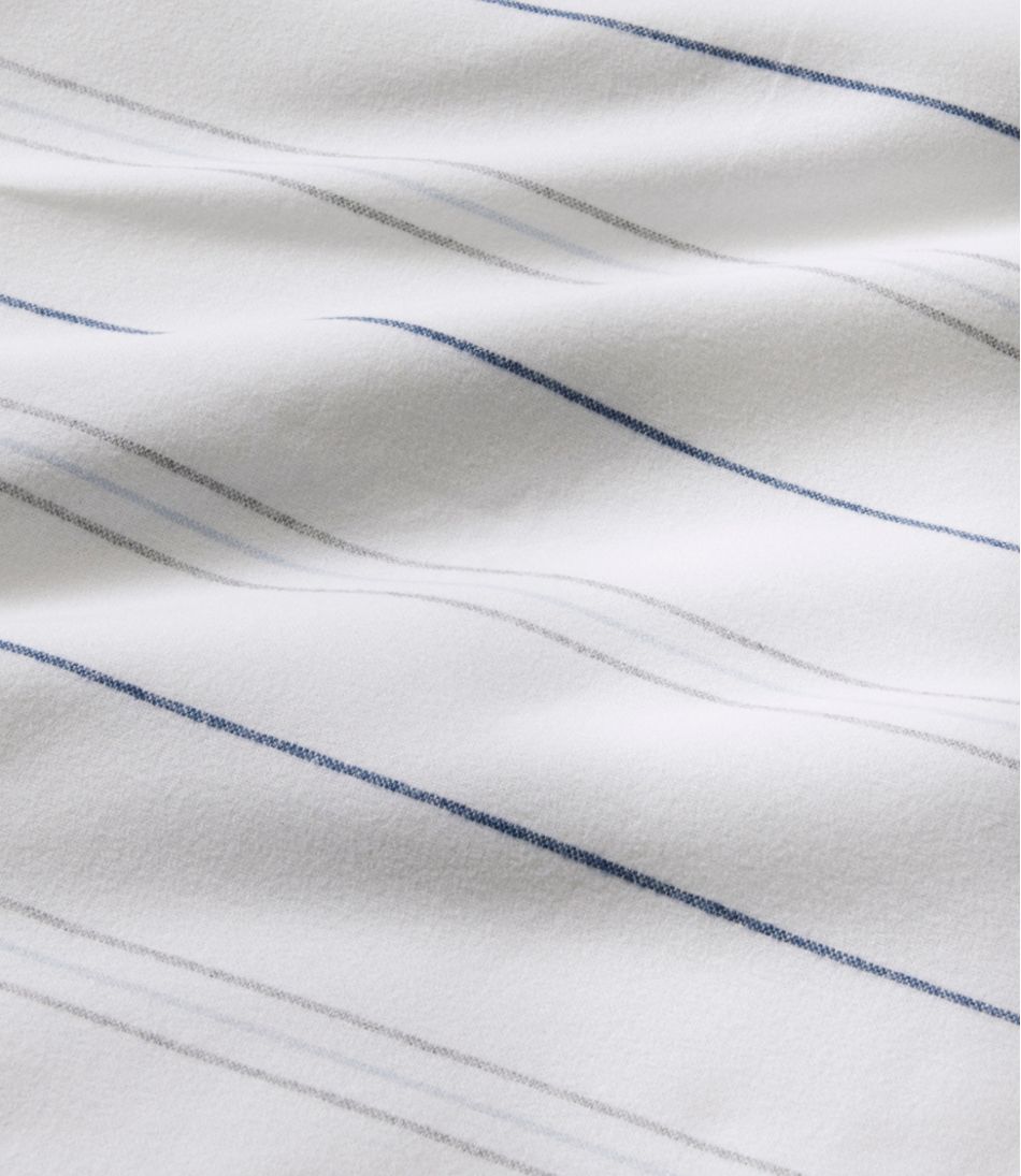 Organic Flannel Sheet Collection, Stripe | L.L.Bean