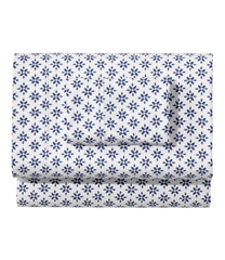Sunwashed Percale Sheet Collection, Block Floral Print | L.L.Bean