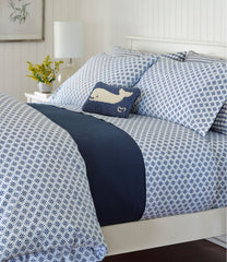 Sunwashed Percale Sheet Collection, Block Floral Print | L.L.Bean