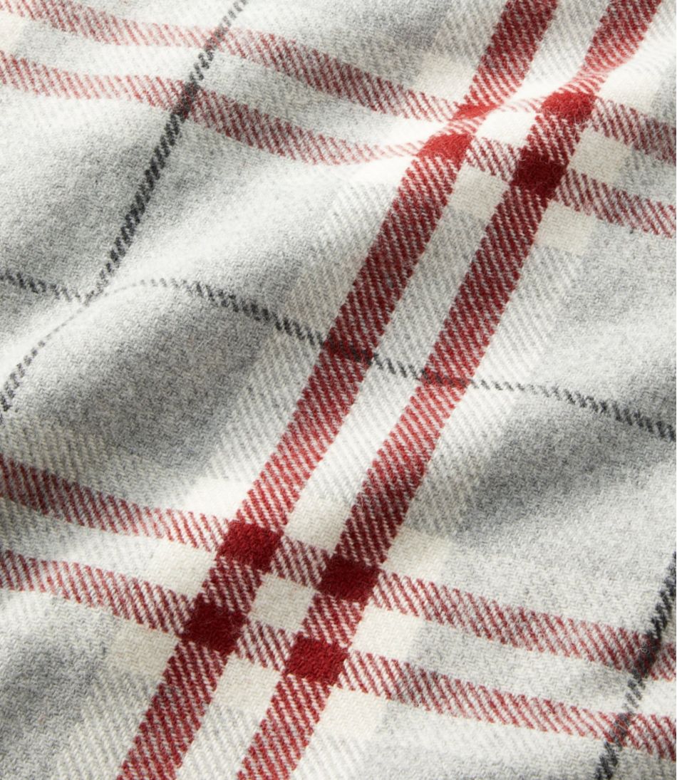 Washable Wool Blanket, Plaid | L.L.Bean