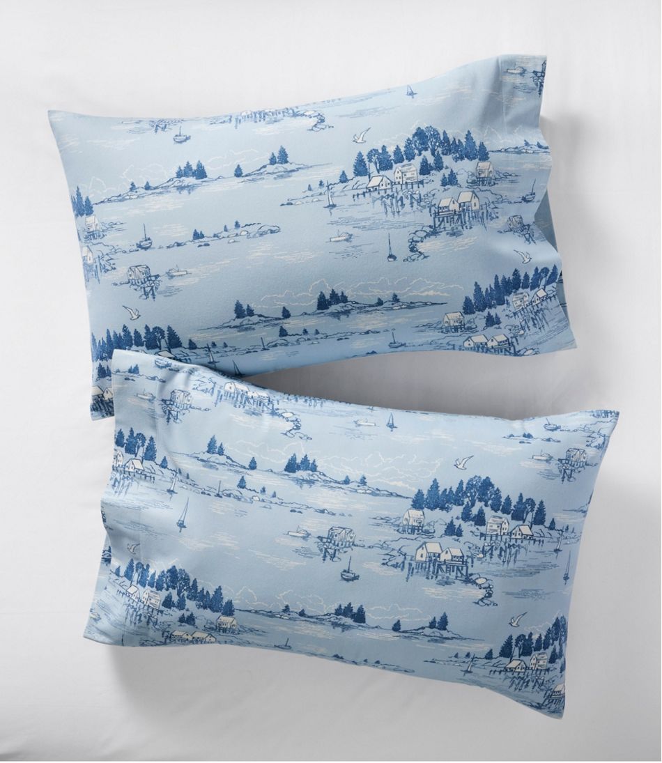 Coastal Landscape Flannel Sheet Collection | L.L.Bean