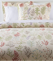 Botanical Floral Flannel Comforter Cover Collection | L.L.Bean