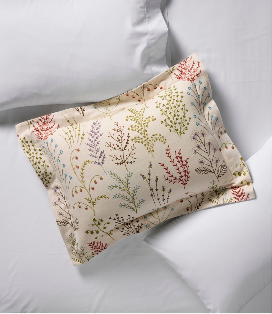 Botanical Floral Flannel Comforter Cover Collection | L.L.Bean