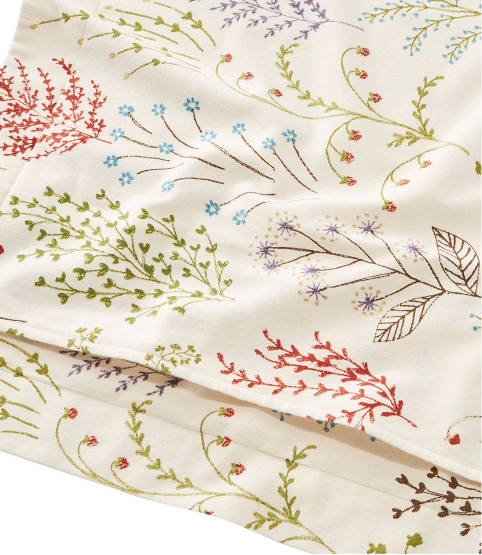Botanical Floral Flannel Comforter Cover Collection | L.L.Bean