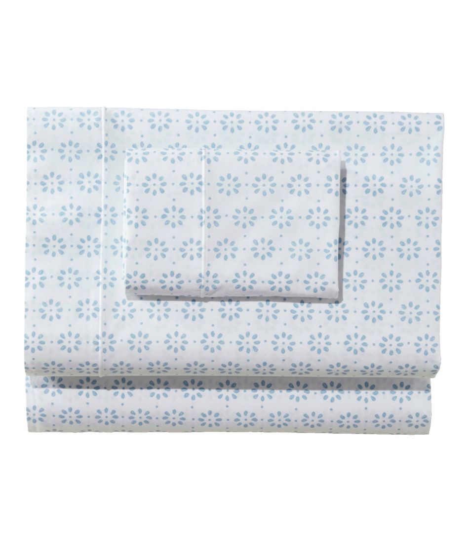 Sunwashed Percale Sheet Collection, Print | L.L.Bean