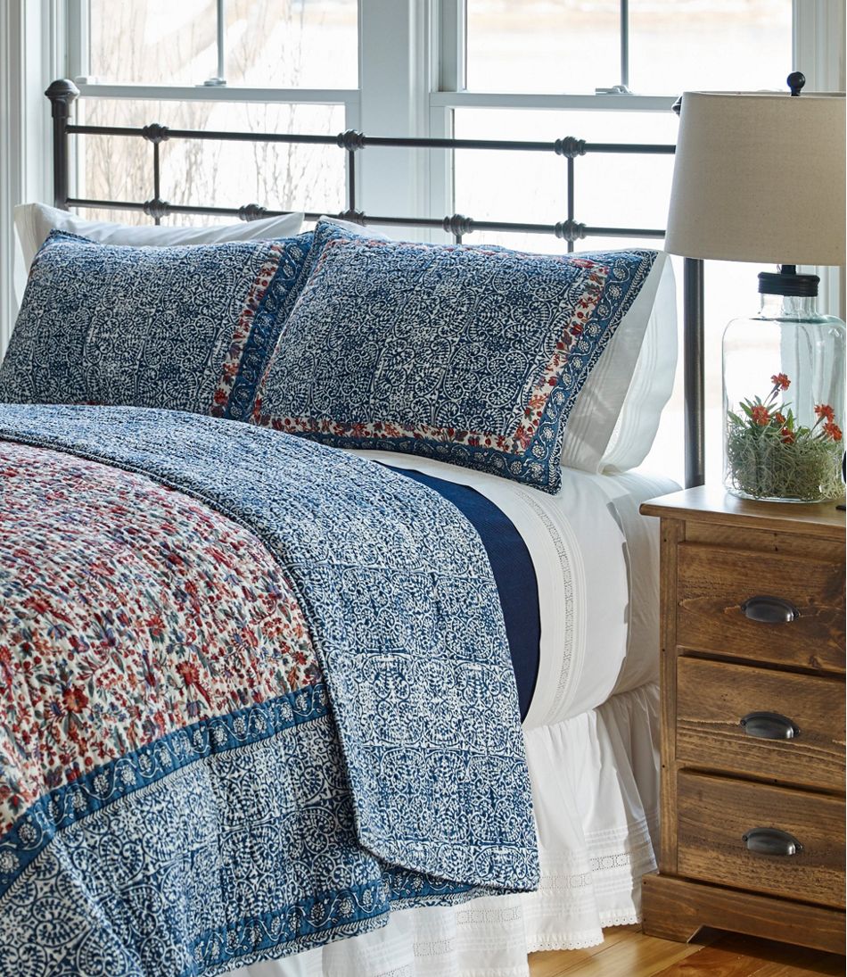 Sunwashed Pintuck Sheet Collection | L.L.Bean