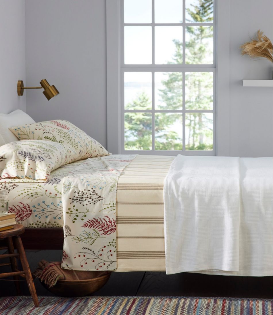 Organic Cotton Blanket, Stripe | L.L.Bean