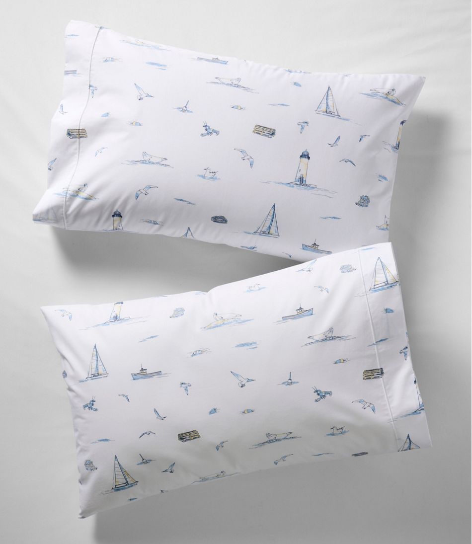 Nautical Boats Percale Sheet Collection | L.L.Bean