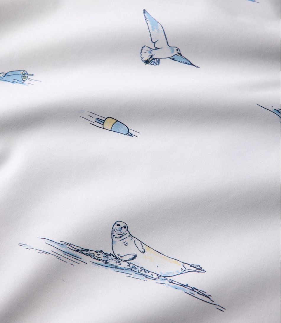 Nautical Boats Percale Sheet Collection | L.L.Bean
