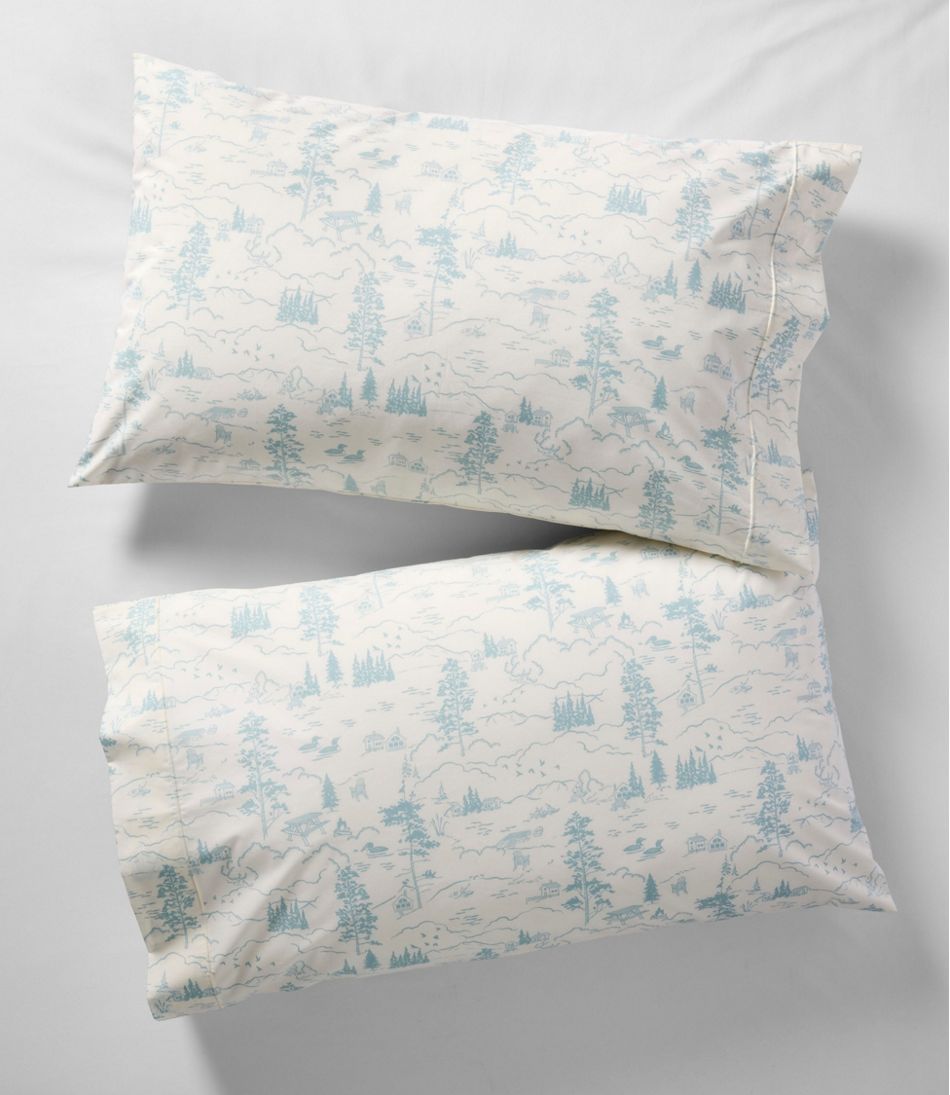 Lakeside Toile Percale Sheet Collection | L.L.Bean