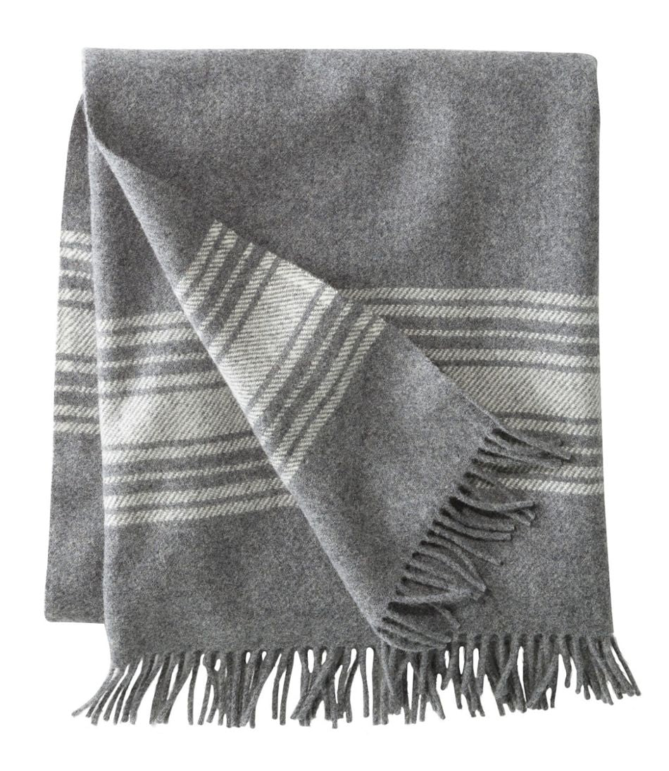 Washable Wool Throw, Striped | L.L.Bean