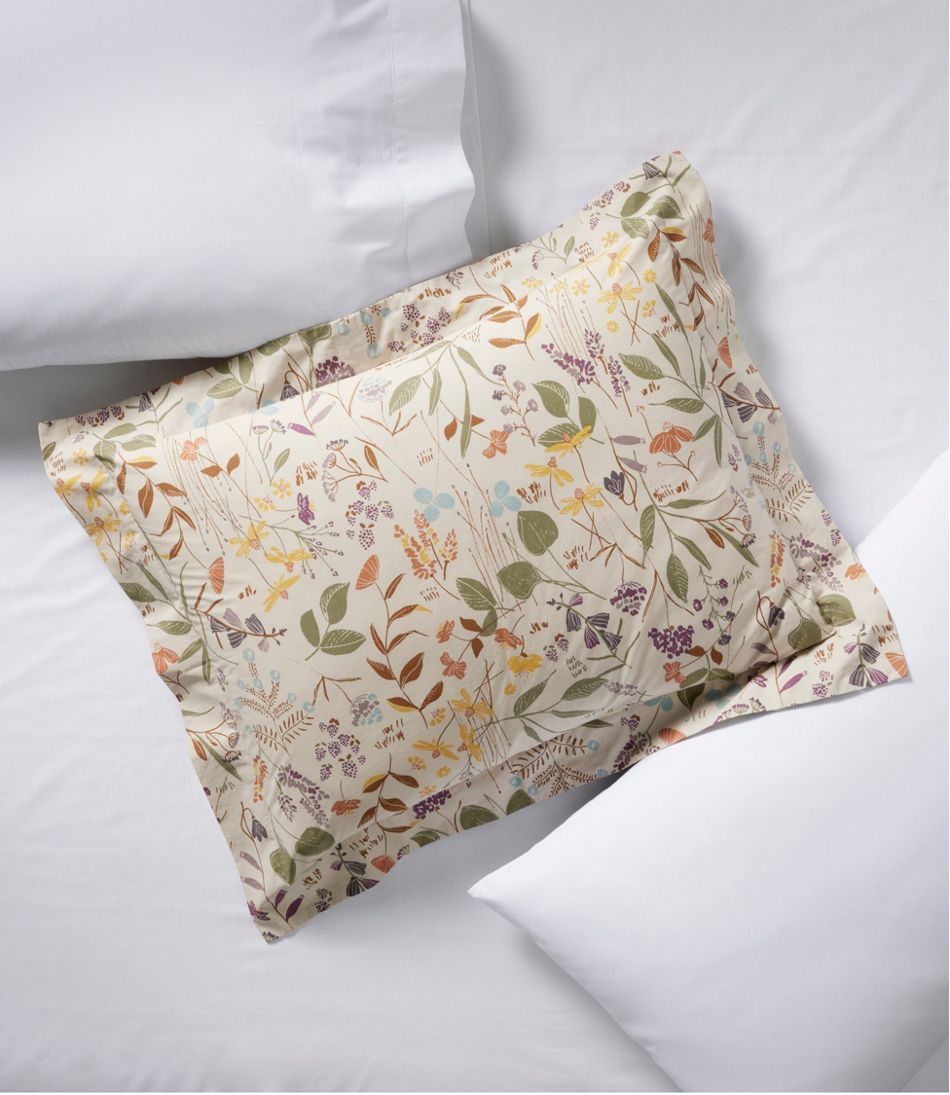 Birch Floral Percale Comforter Cover Collection | L.L.Bean