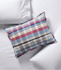Ultrasoft Cotton Comforter Sham, Plaid | L.L.Bean