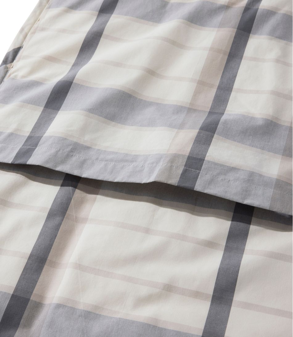 Ultrasoft Cotton Comforter Sham, Plaid | L.L.Bean