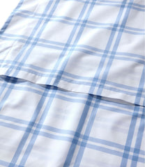 280-Thread-Count Pima Cotton Percale Comforter Cover Collection, Windowpane | L.L.Bean