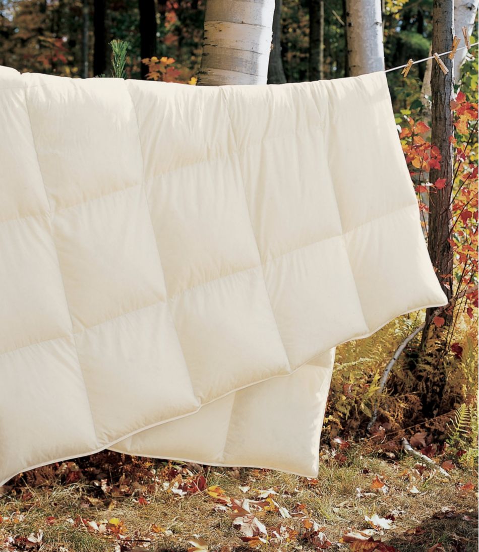 Box-Stitch Goose Down Comforter, Warm | L.L.Bean