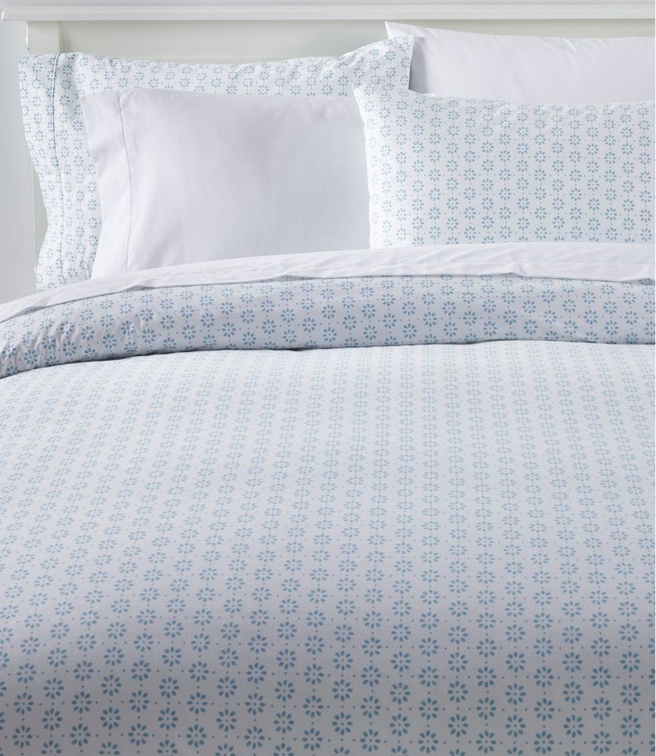 Sunwashed Percale Comforter Cover, Print | L.L.Bean
