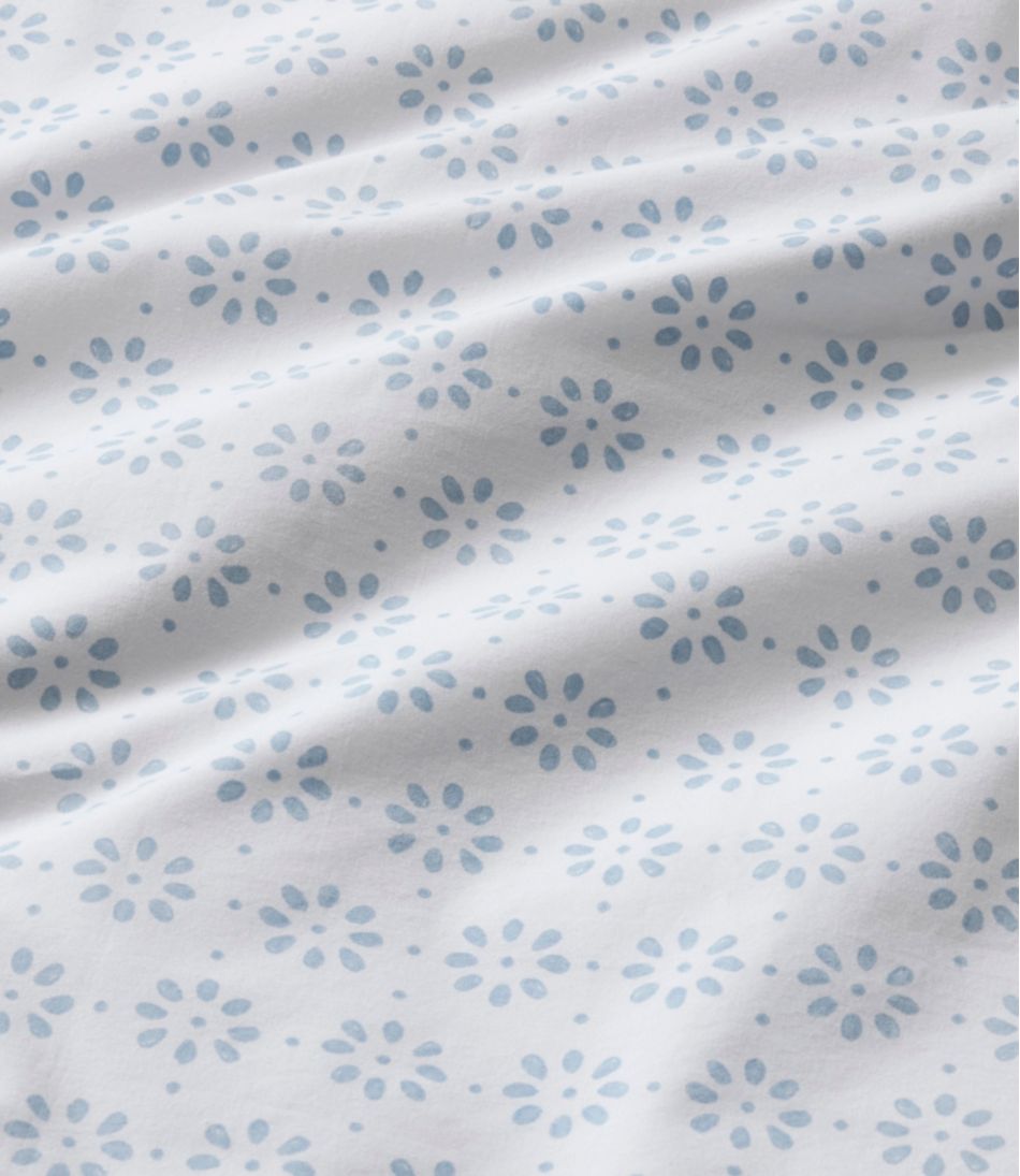 Sunwashed Percale Comforter Cover, Print | L.L.Bean