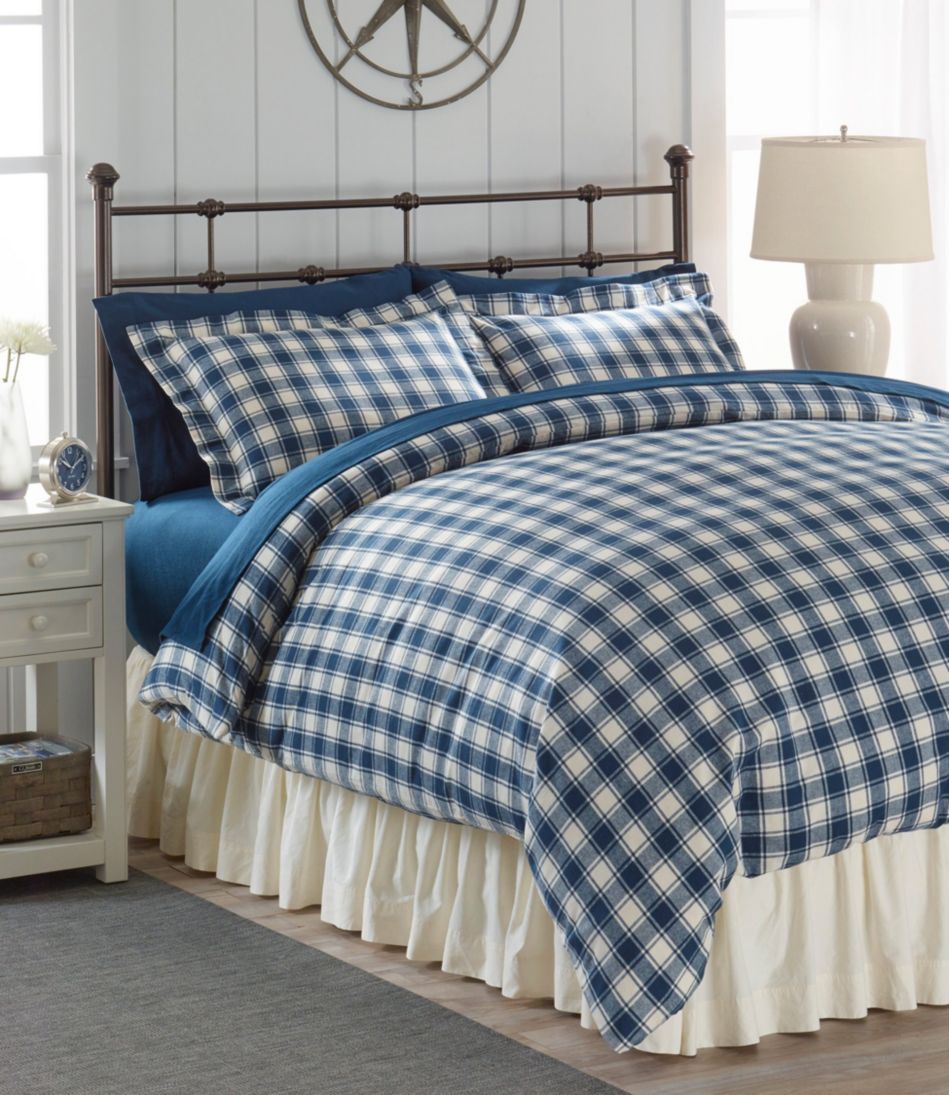 Chambray bed skirt | L.L.Bean