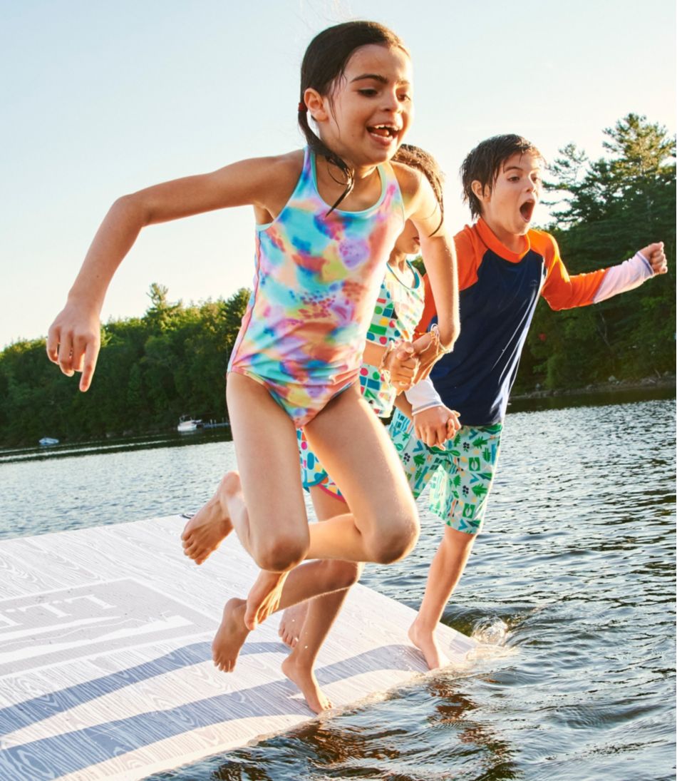 Girls' Watersports Swimwear, One-Piece | L.L.Bean