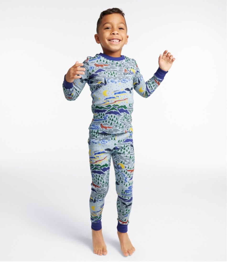 Kids' Organic Cotton Fitted Pajamas | L.L.Bean