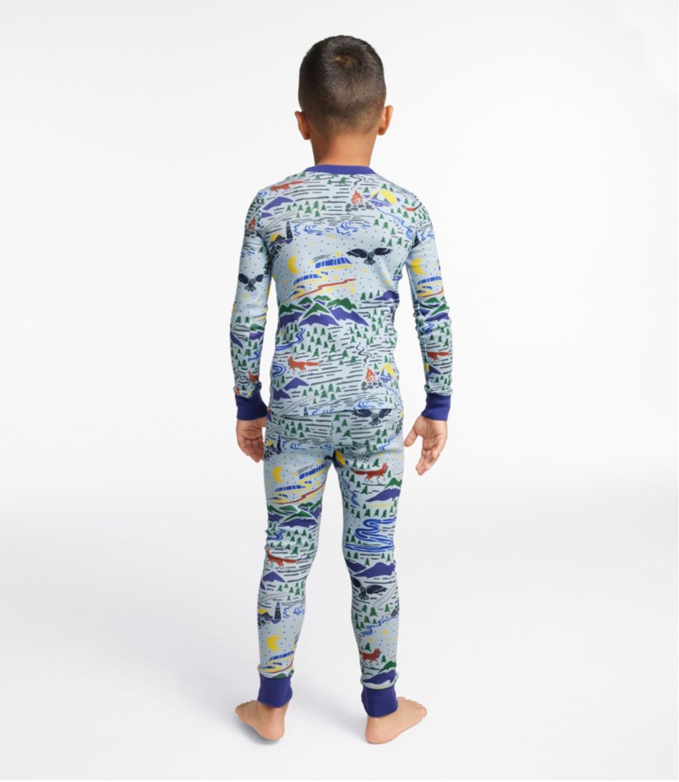 Kids' Organic Cotton Fitted Pajamas | L.L.Bean