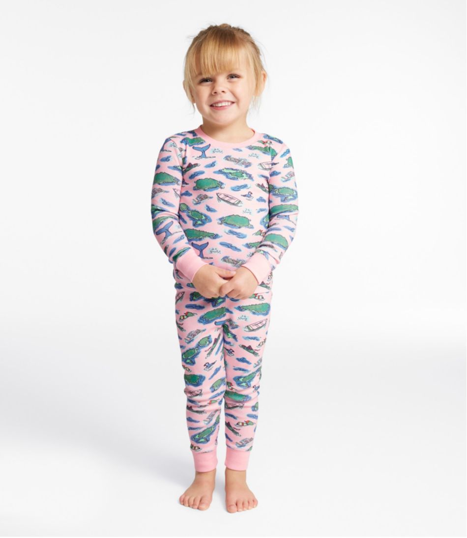 Toddlers' Organic Cotton Fitted Pajamas | L.L.Bean