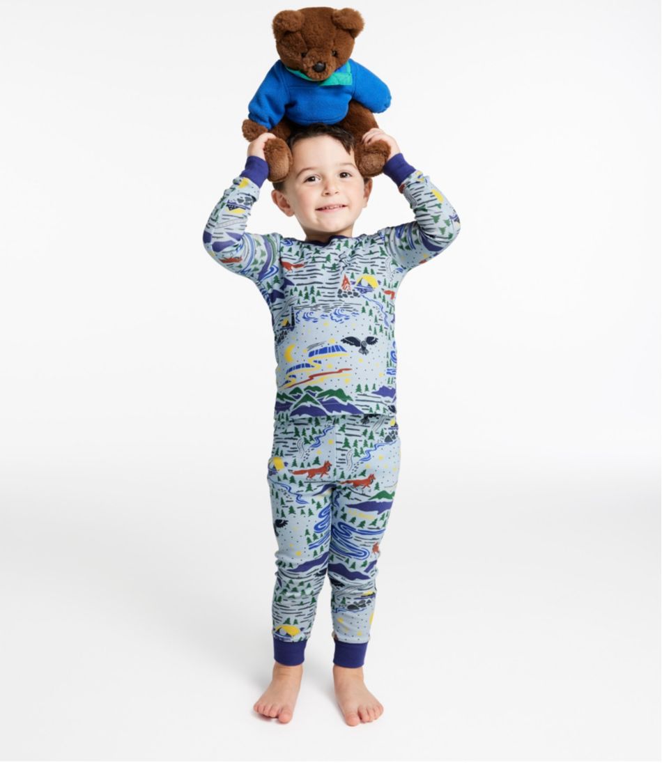 Toddlers' Organic Cotton Fitted Pajamas | L.L.Bean