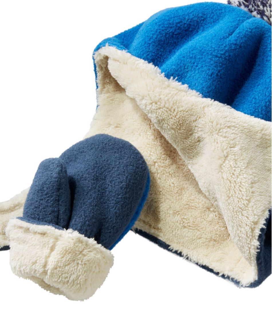 Infants' and Toddlers' Mountain Classic Fleece Hat and Mitten Set | L.L.Bean