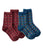 Burgundy Brown/Dark Marine Blue Multi
