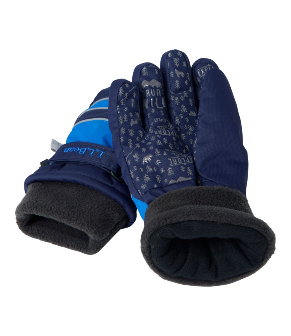 Kids' Wintry Mix Waterproof Gloves | L.L.Bean