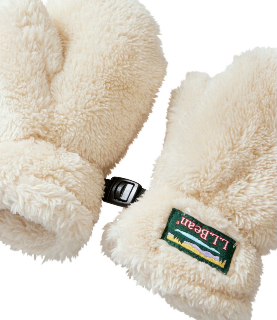 Toddlers' Hi-Pile Hat and Mitten Set | L.L.Bean
