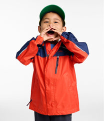 Kids' Trail Model Rain Jacket, Colorblock | L.L.Bean