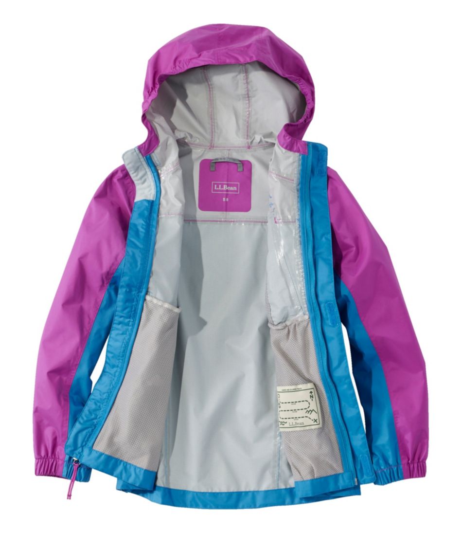 Kids' Trail Model Rain Jacket, Colorblock | L.L.Bean