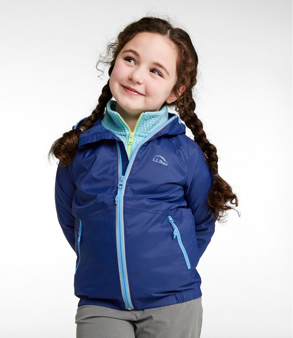 Kids' Wind and Rain Jacket, Reflective Zipper | L.L.Bean