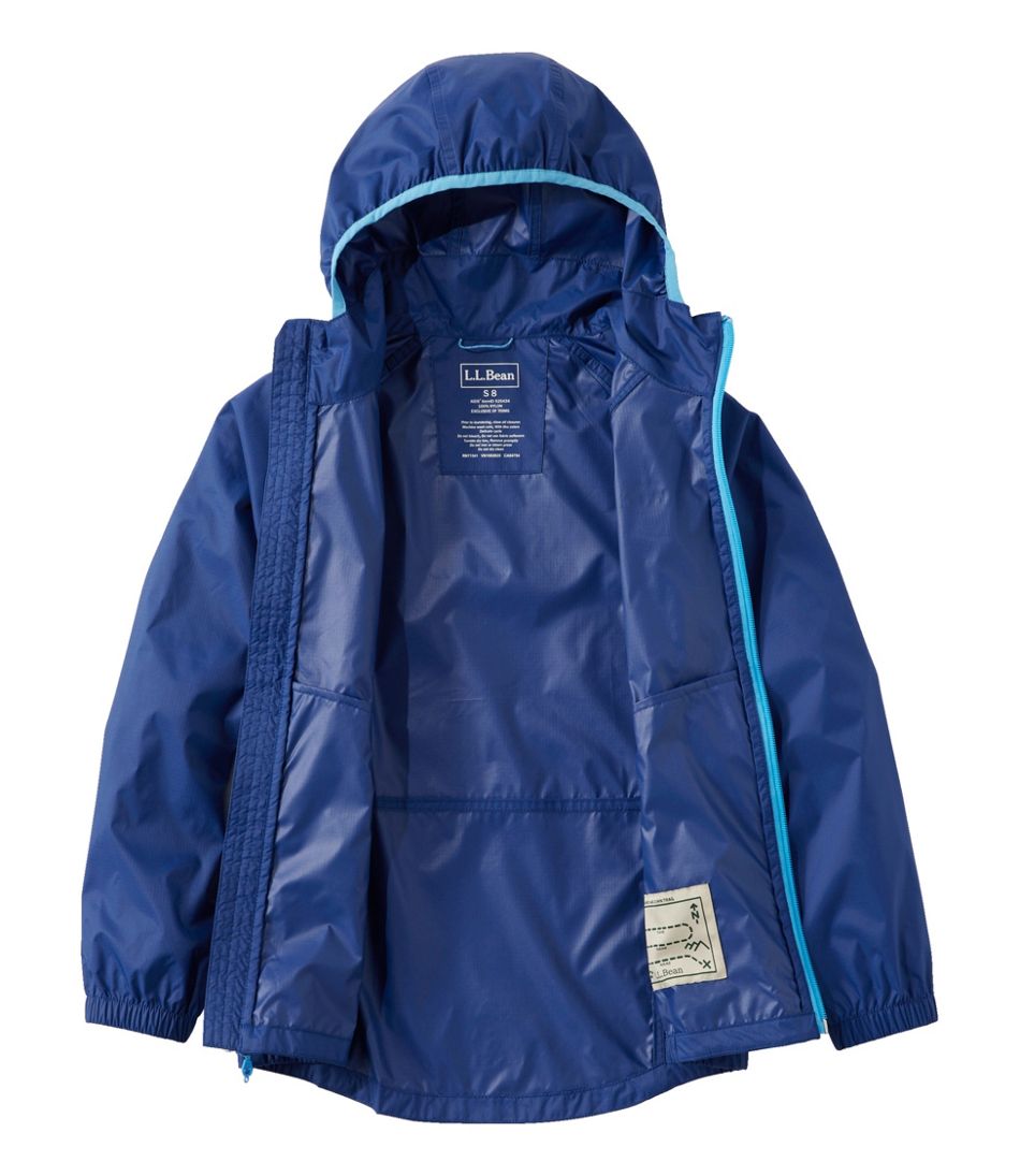 Kids' Wind and Rain Jacket, Reflective Zipper | L.L.Bean