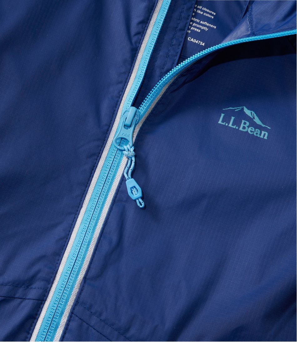 Kids' Wind and Rain Jacket, Reflective Zipper | L.L.Bean