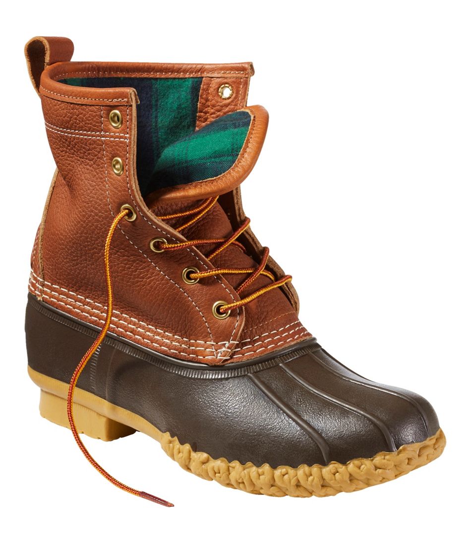 Women's Bean Boots, 8" Flannel-Lined Insulated | L.L.Bean
