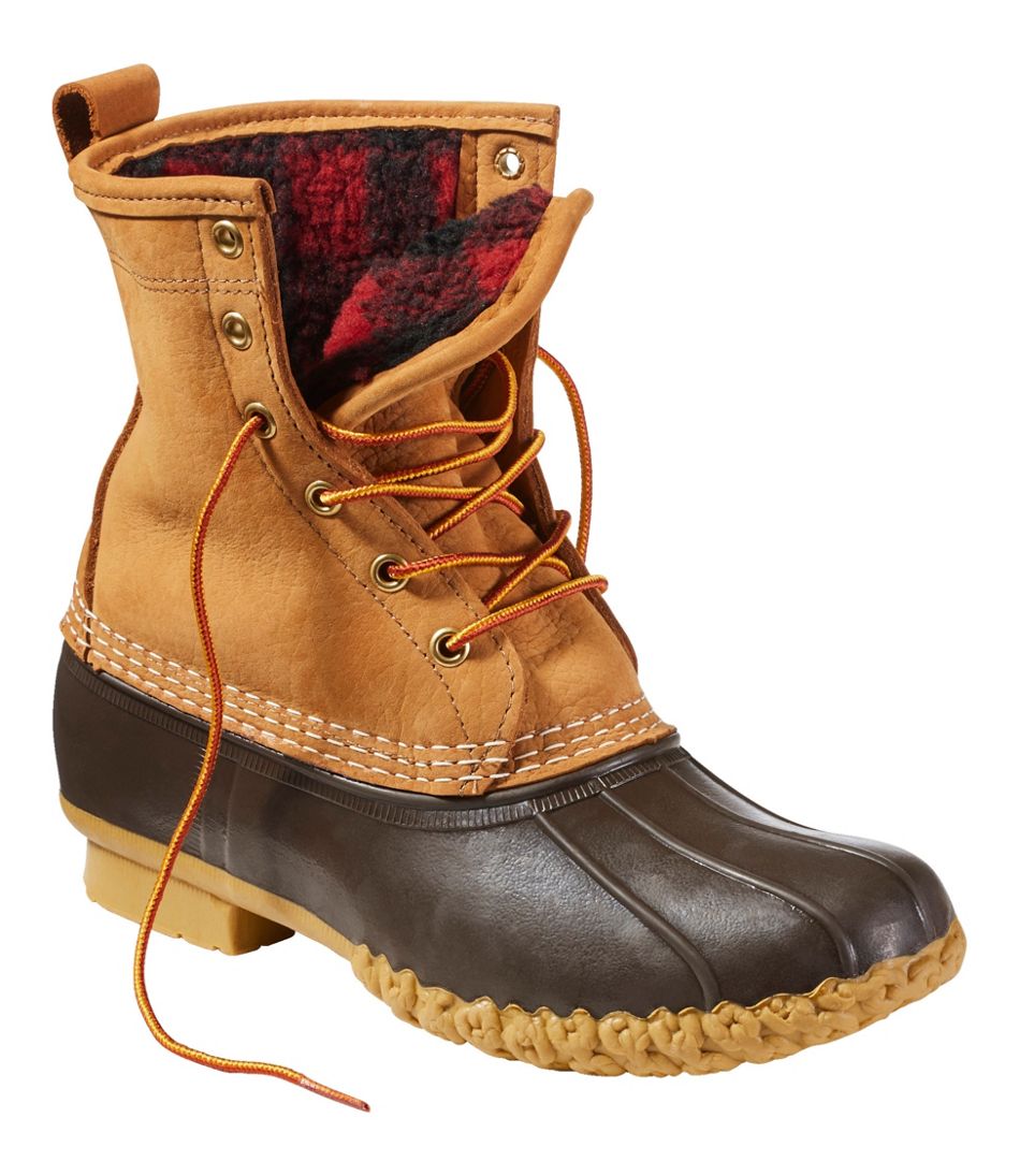 Women's Bean Boots, 8" Fleece-Lined Insulated | L.L.Bean