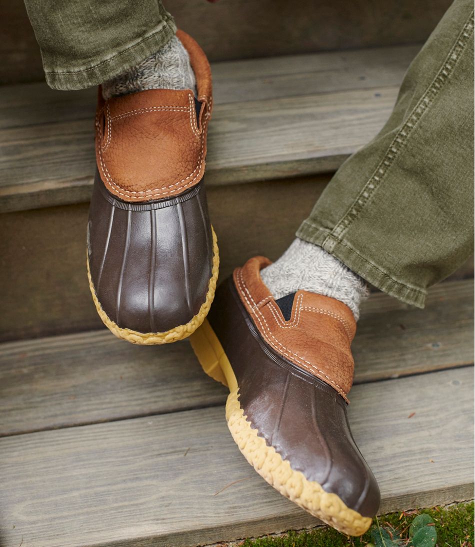 Men's Bean Boots, Slip-On Rubber Mocs | L.L.Bean