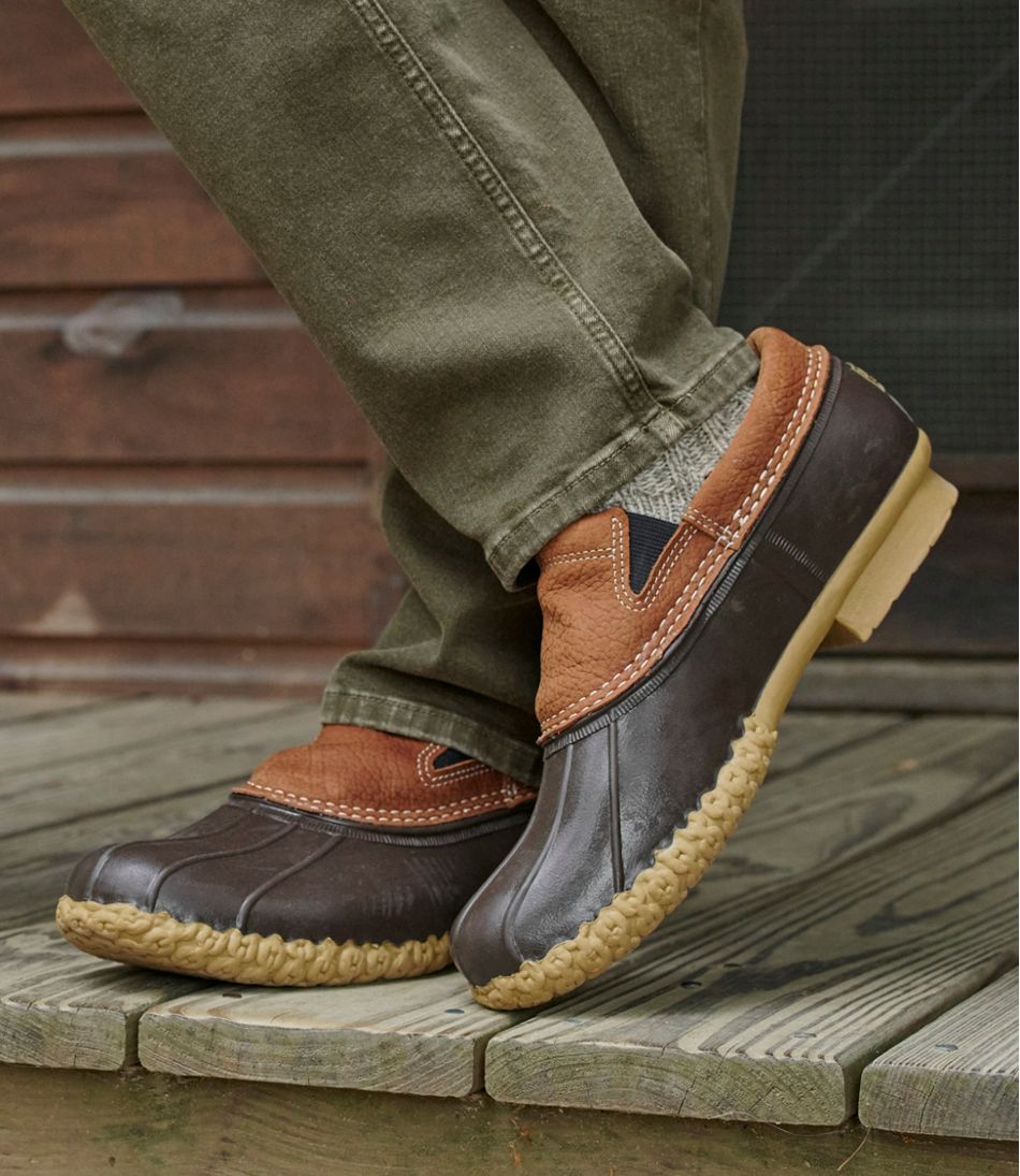 Men's Bean Boots, Slip-On Rubber Mocs | L.L.Bean