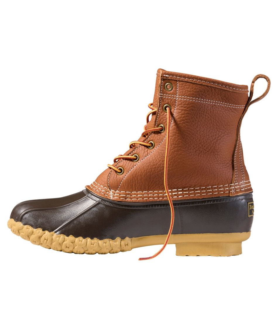Men's Bean Boots 8", Flannel-Lined Insulated | L.L.Bean